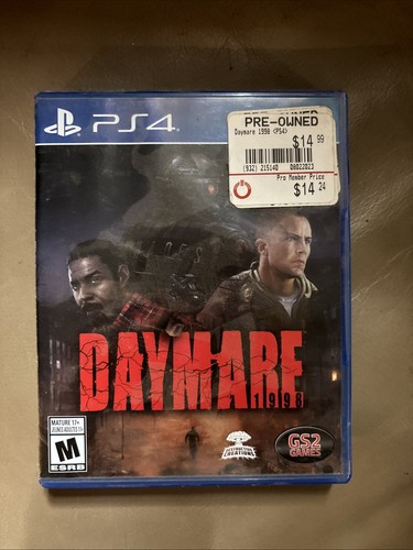 Daymare 1998 ps4 - daymare,
